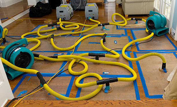 Professional Storm Water Damage Restoration technician working in Heath Springs, SC